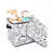 Baum Fabric Decorative Bin