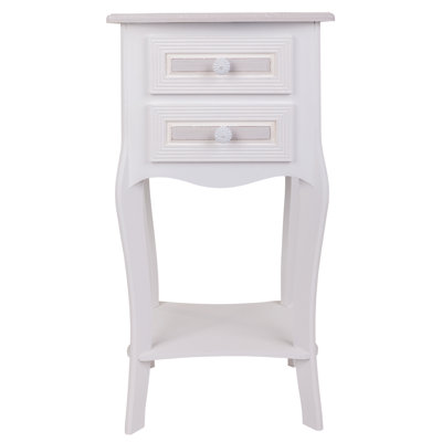 Benham 38cm W Manufactured Wood Bedside Table