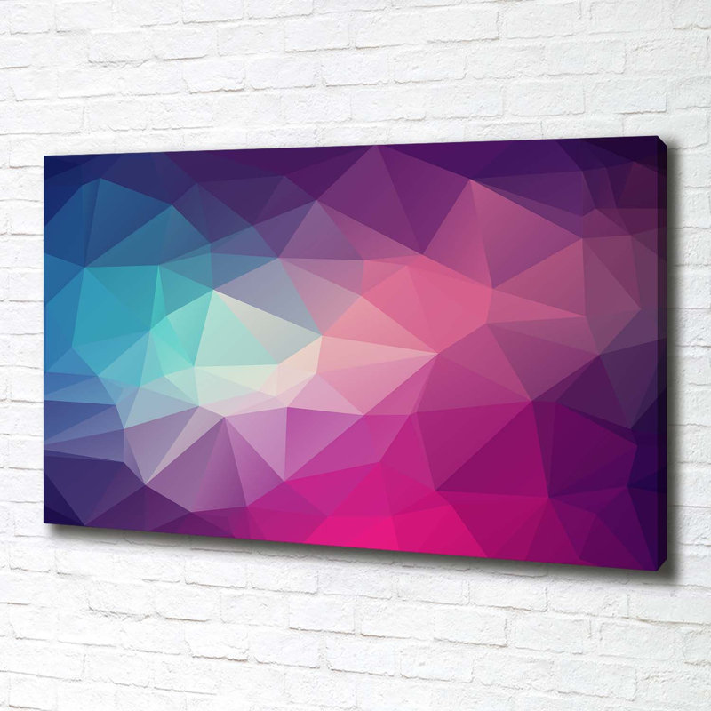 Abstraction Background - Wrapped Canvas Print