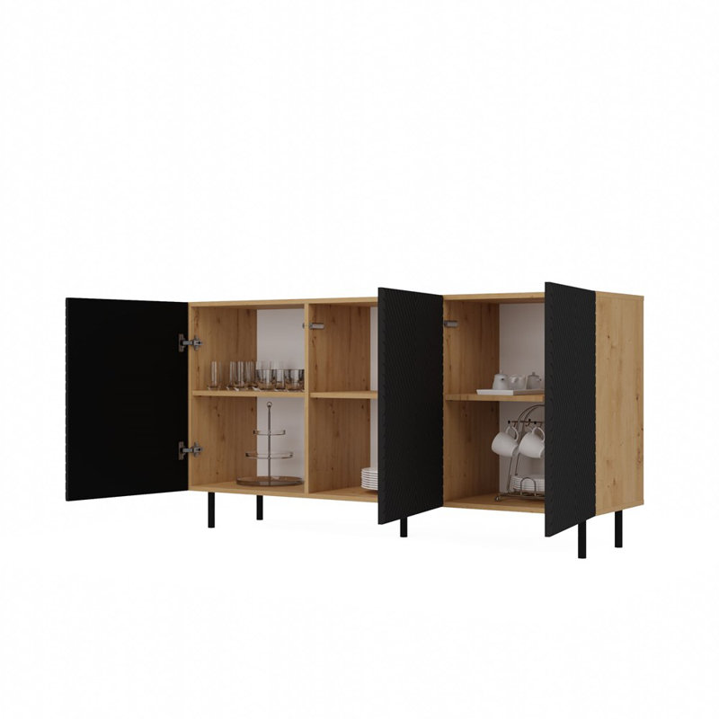 Sibbele 40cm Sideboard, Dark Gray