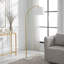 Lampe sur pied arquée 65 po Mendy