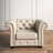 Huskins Upholstered Chesterfield Chair-752713584