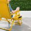 Fauteuil monochromatique à gravité zéro, fauteuil inclinable pliant pour patio avec plateau latéral et appui-tête-2032056520