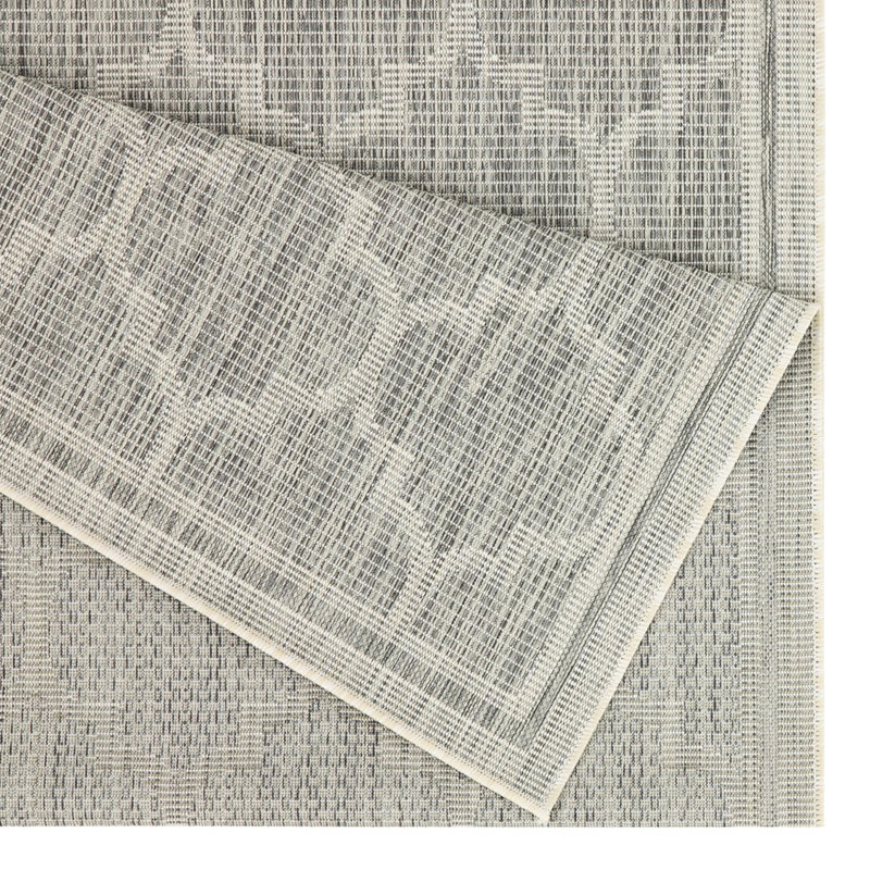 2 Ft. 7 In. X 3 Silver Rug - Sunshine Gchar2006, Trellis , Polypropylene , Stain , For Indoor Use Gchar2006 In., Floor Covering