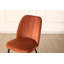 Tufted Velvet/Suede Upholstered Armless Dining Chair with Adjustable Feet-887190673