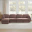 Canapé en L chenille avec repose-pieds mobile et assise profonde-1083239016-1083239023