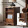 Williams End Table With Hooded Caster Wheels And Built-In Outlets(Set Of 2)