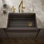 Cairn Undermount Single-Bowl Farmhouse Kitchen Sink with Faceted Design-1259428938-1330010013