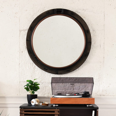 Halen Metal Flat Wall Mirror