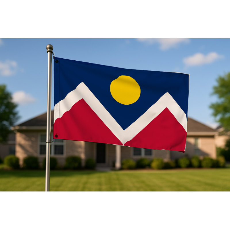 Drapeau de la ville de Denver — Drapeau