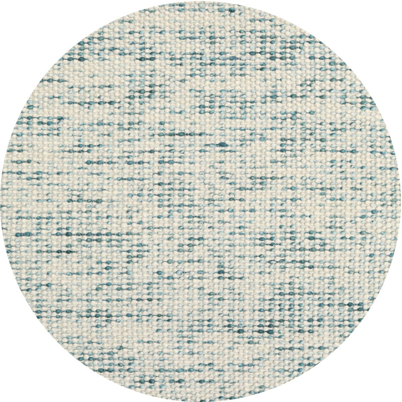 Tapis contemporain Olive, Rond 8 pi