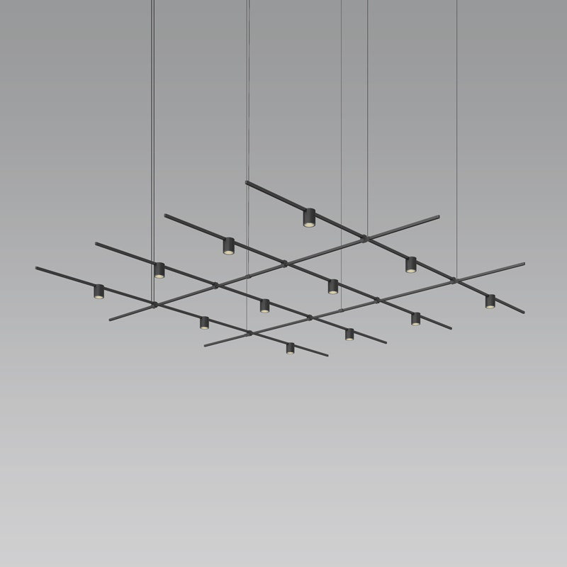 Suspenders® 12 - Light LED Chandelier