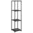 Bookshelf Storage Shelf Open Shelf Bookcase Household Shelf Poly Rattan-794365449