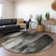 Premium Machine Washable Cerrito AMF567 Gray Rug