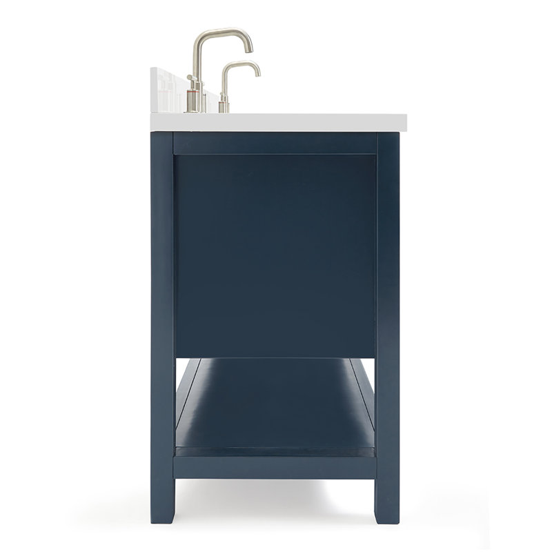 Magnolia Bath Vanity Oval Basin S073DWQ, Midnight Blue, Oval