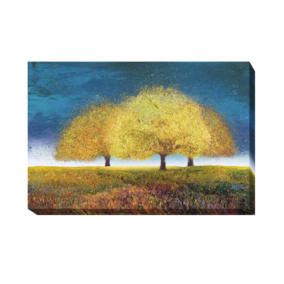 « dreaming trio », impression sur toile tendue