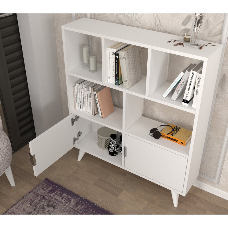 Thompson 105cm H x 90cm W Standard Bookcase