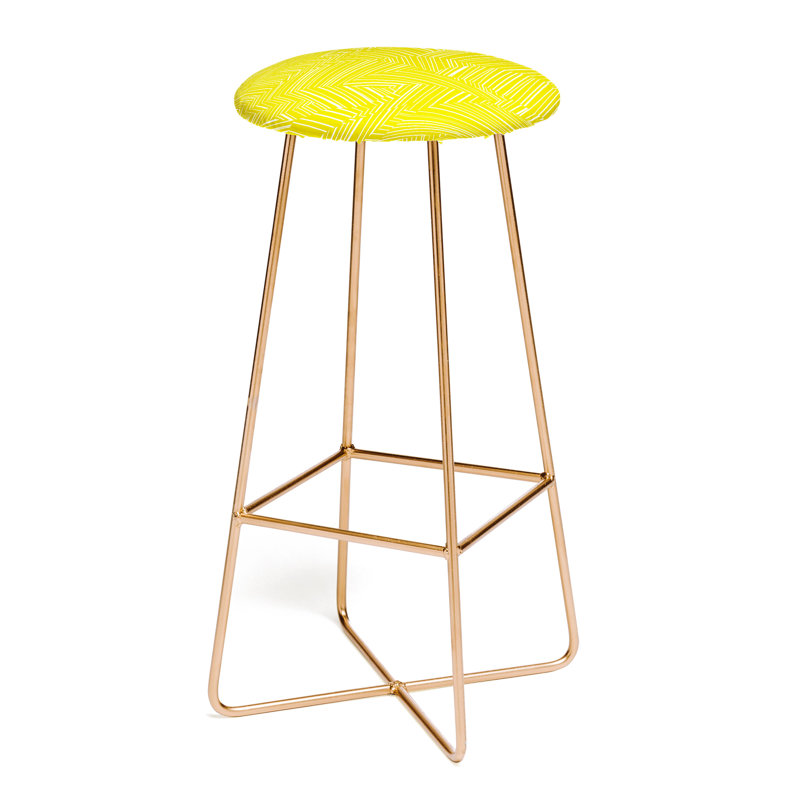 Tabouret de bar 28 po Dlilah, Or