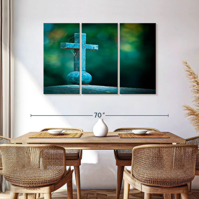 Adella Old Cross, 36" H x 57" W