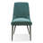 Linen Blend Metal Side Chair Dining Chair-1847891705-1847891706