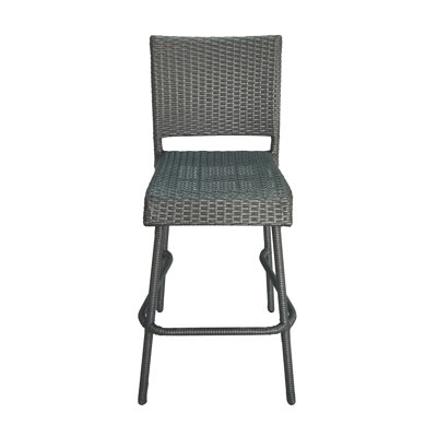 Bertila 29" Patio Bar Stool by Winston Porter