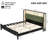 Spacious King Size Beds, Solid Wood Mdf Frame, Modern Bedroom Oasis