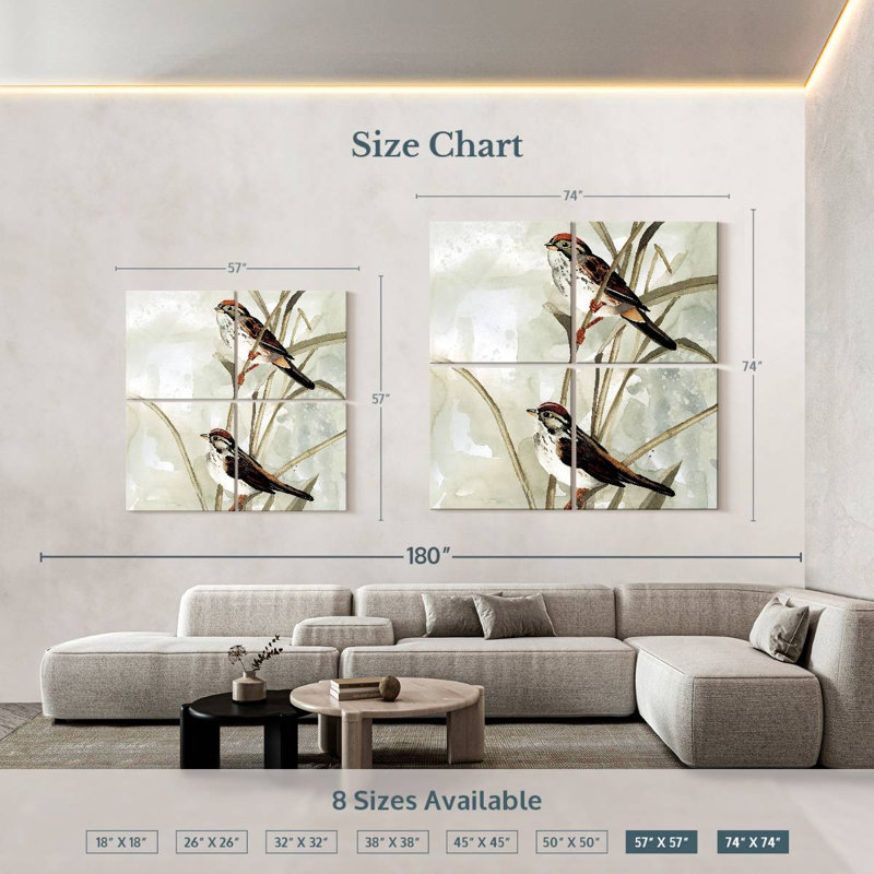Brampt Neutral Spring II, 57" H x 57" W
