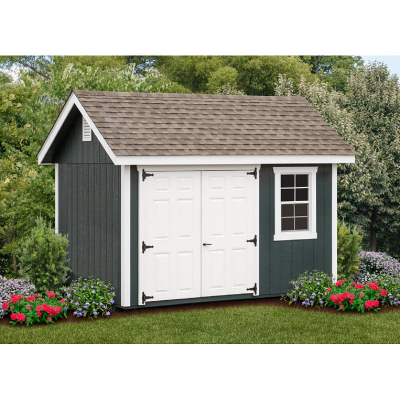 Fairmont 12 ft. W x 8 ft. D Storage Shed, With Floor