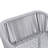 La Push Outdoor Patio Light Gray Rope Bar Stool, Set Of 2