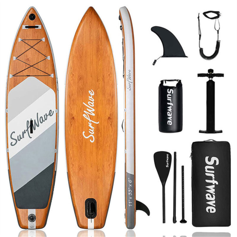Inflatable Stand Up Paddle Board 11'X34"X6" With Accessories
