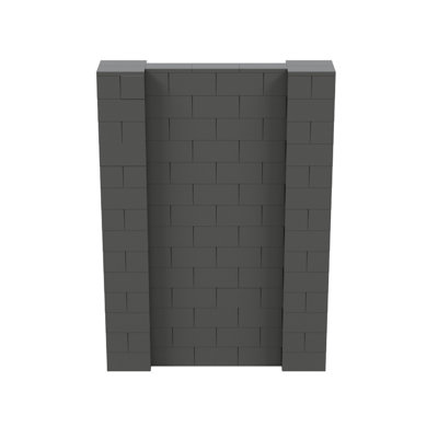 7' T Giant Block Wall Kit