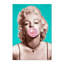 Bubblegum Marilyn Print by N Perez-39344912-39344915