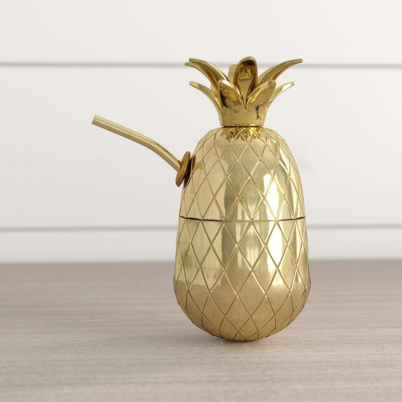 Grande tasse à tremblement de culbutage ananas Belaire