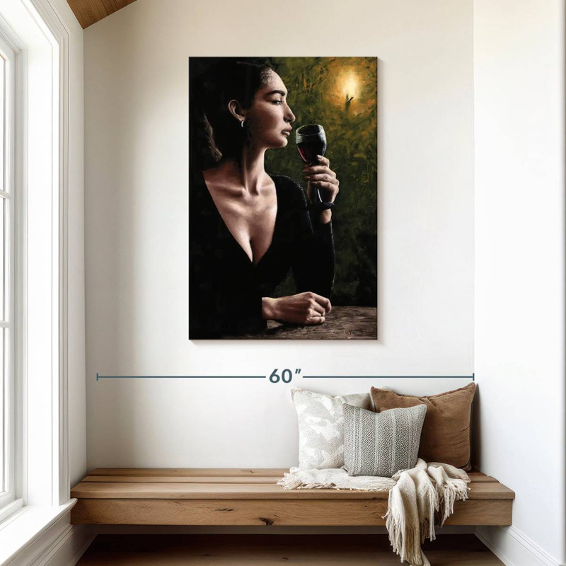 Leisha Quiet Confidence, 45" H x 30" W