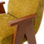 Tabouret de comptoir rembourré avec accoudoirs Kyajah-1931962086