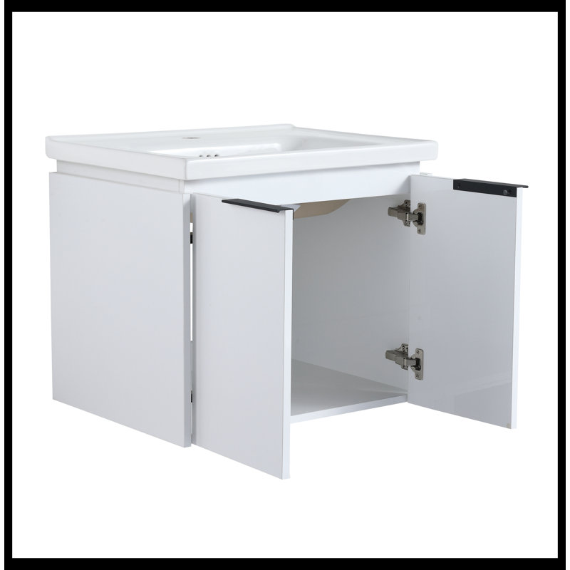 Amiayah 35.80'' Single Bathroom Vanity with Top