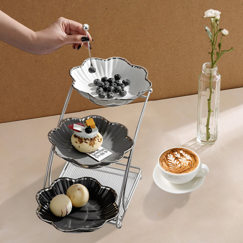 Ceramic Tiered Stand
