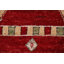 Tapis marocain rouge noué à la main 7 x 10