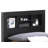 Sleek Dual-Purpose Black Storage Bed