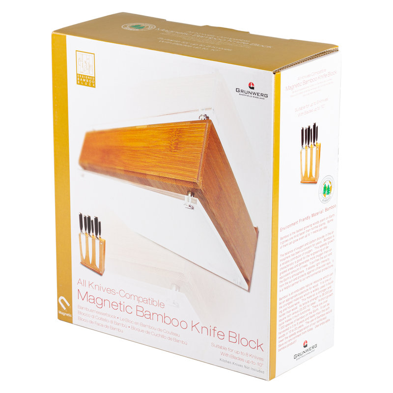 Grunwerg Rockingham Forge 8 Slot Knife Block