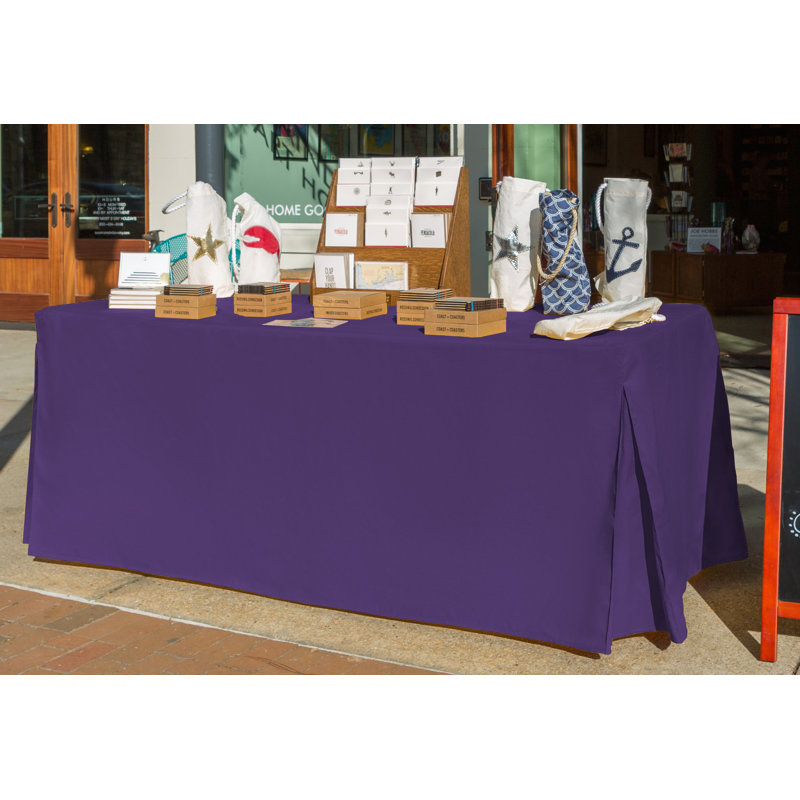 Tablevogue Table Cover, Violet, 72" L x 30" D