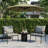 Outdoor Patio Rope Armchair With Cushions-120013065