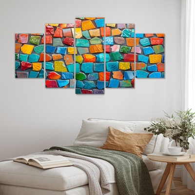 Alexei - ensemble d'art sur toile mosaïque bohème