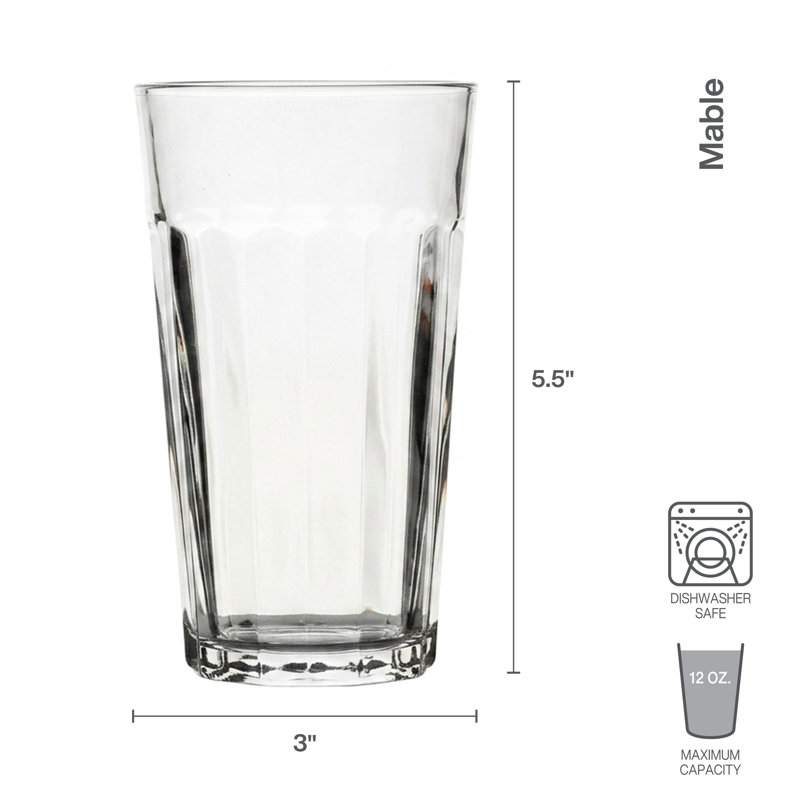 Mikasa Mable Tumblers, Set of 6
