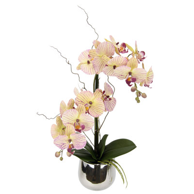 Kunstblume Orchidee im Topf