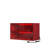 Glass Door Shoe Box Shoe Storage Cabinet For Sneakers With RGB Led Light-128514389