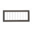 Vienna Toddler Guardrail, Darkwash Ash With Acrylic