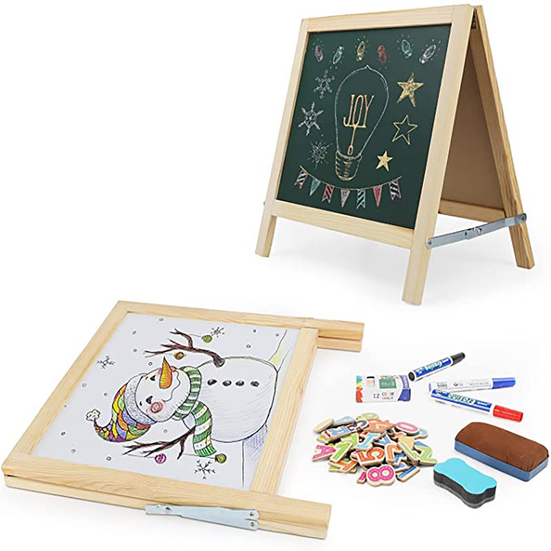Bratcher Isabelle & Max Folding Wood Board Easel