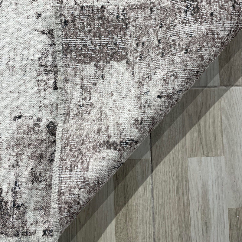 Olenna Performance Washable Abstract Indoor / Outdoor Rug, Rectangle 2'8" x 5'