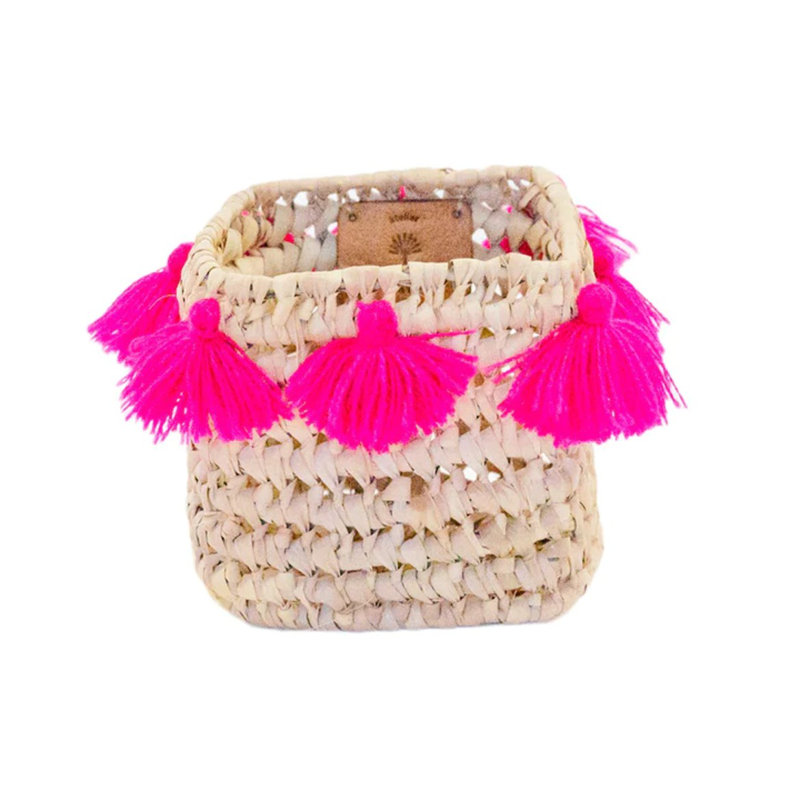 Catch All Basket, Fuchsia